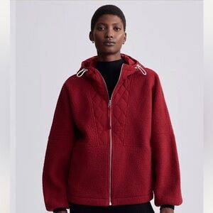 Varley Richfield Quilt Fleece Jacket: SZ S